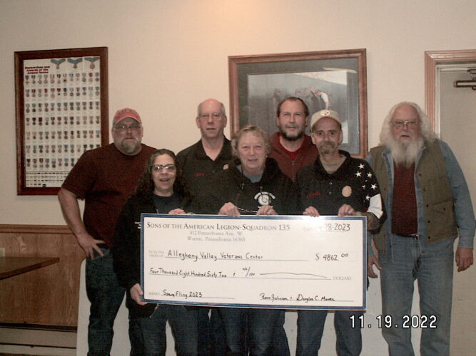 Donation made to Veterans Center News, Sports, Jobs Times Observer
